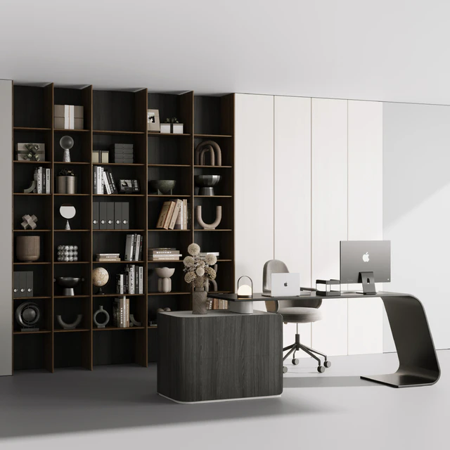 Workplace - office furniture 09 — Скачать