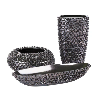 Zuo Urchin Vases Black — Ver 1