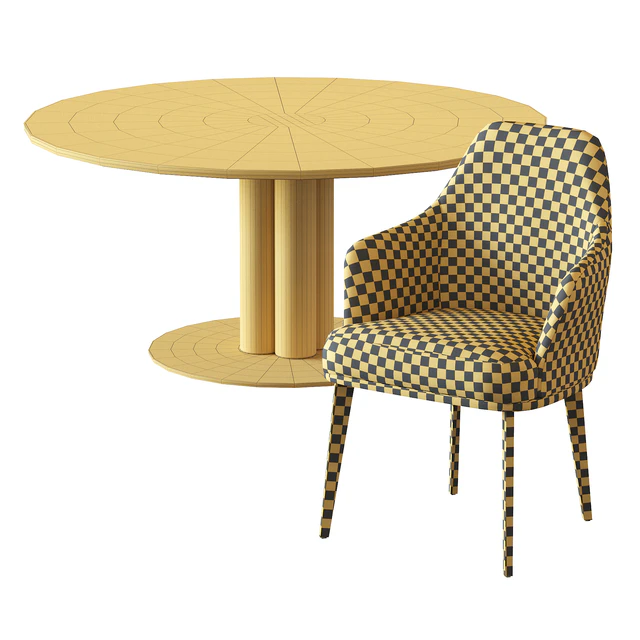 Chair Liam and Goya Arflex Table — Скачать
