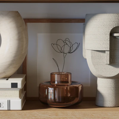 Decorative Set 01 Shelf — Ver 2