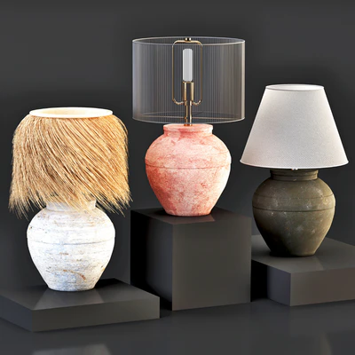 Table lamp-set 01 — Вид 1