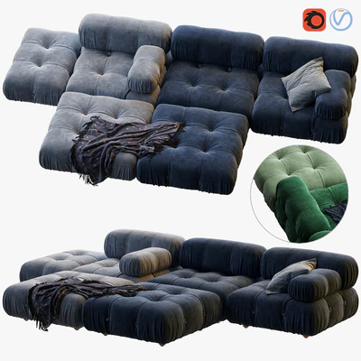 Camaleonda Sofa by B&b Italia — Ver 1