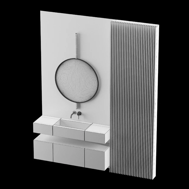 MODERN - Grey Bathroom 04 — Скачать