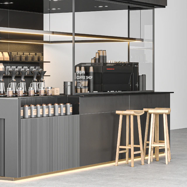 urban coffee shop — Скачать