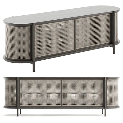 Cane Low cabinet 03 — Ver 1