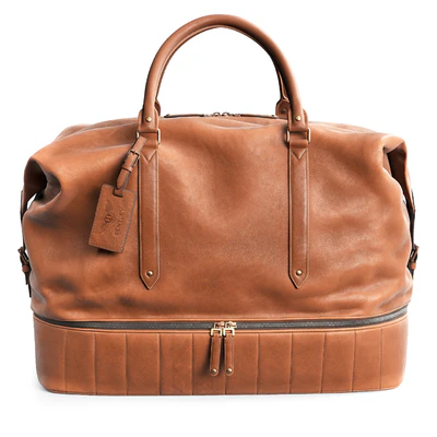 Bag Bentley Heritage Leather Holdall — Ver 2