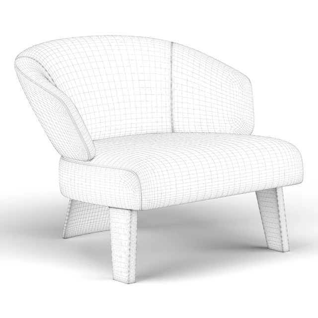Reeves Large Armchair — Скачать