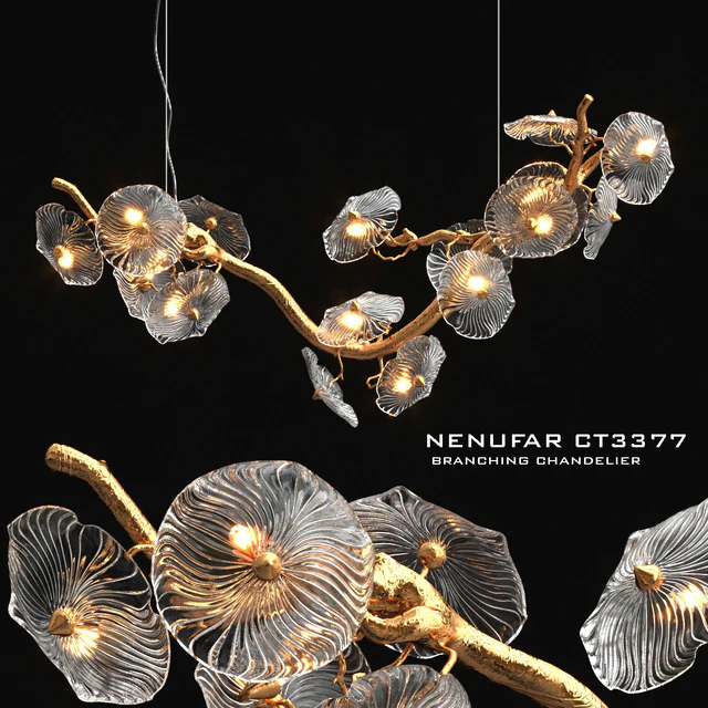 Nenufar horizantal chandelier — Descargar