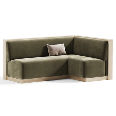 Restaurant Sofa Set 08, Restaurant Sofas — View 3