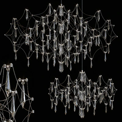 Crystal modern chandelier for living room — Ver 1