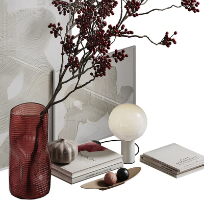 Branches with berries decor set — Вид 3
