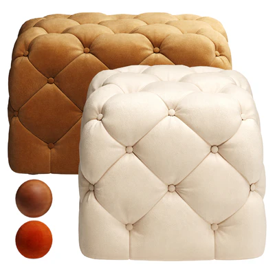 Tufted pouf CTS Salloti Tresor — Вид 1