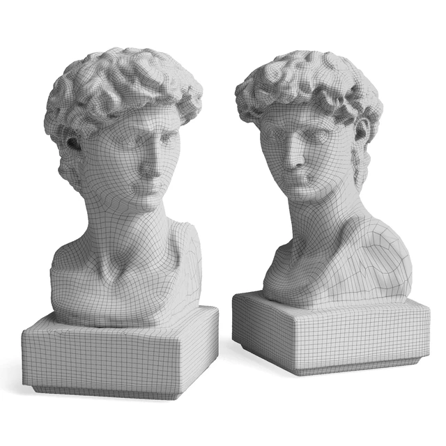 David Michelangelo masked bust — Descargar