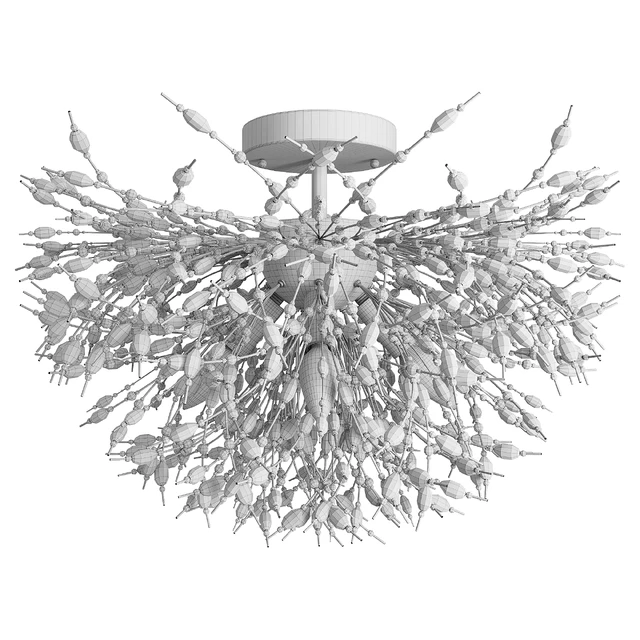 Coruscating Beads Semi Flush Ceiling Light — Descargar