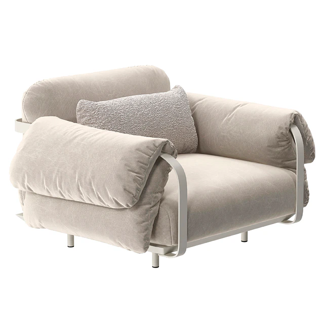 Narciso armchair by Baxter — Descargar
