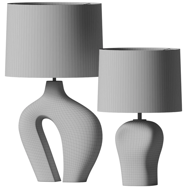 Large Hepworth and Blob Lamp - Kassandra Thatcher — Скачать
