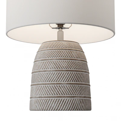 Coastal Brown Accent Lamp — Ver 3