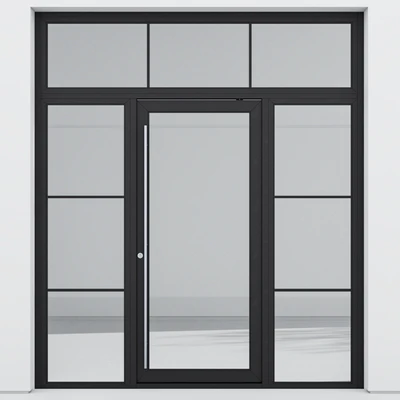 Aluminum door 207 — Ver 3