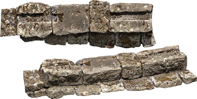 damaged castle wall 001 — Descargar