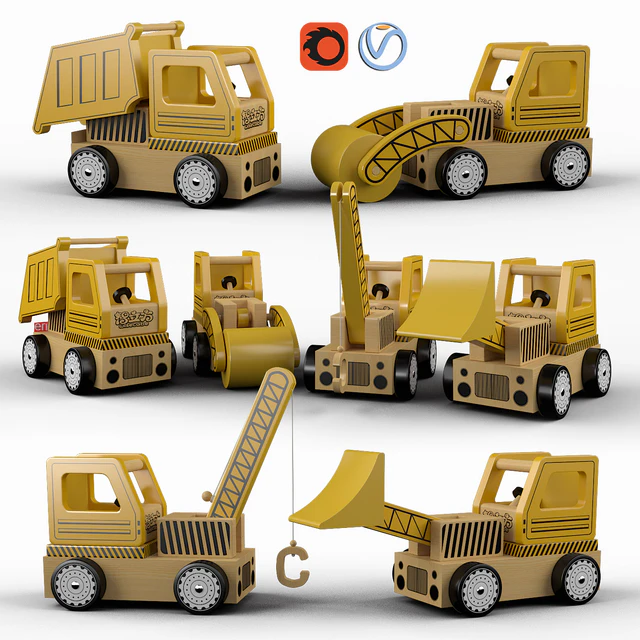 A set of toys (wooden typewriters) — Descargar