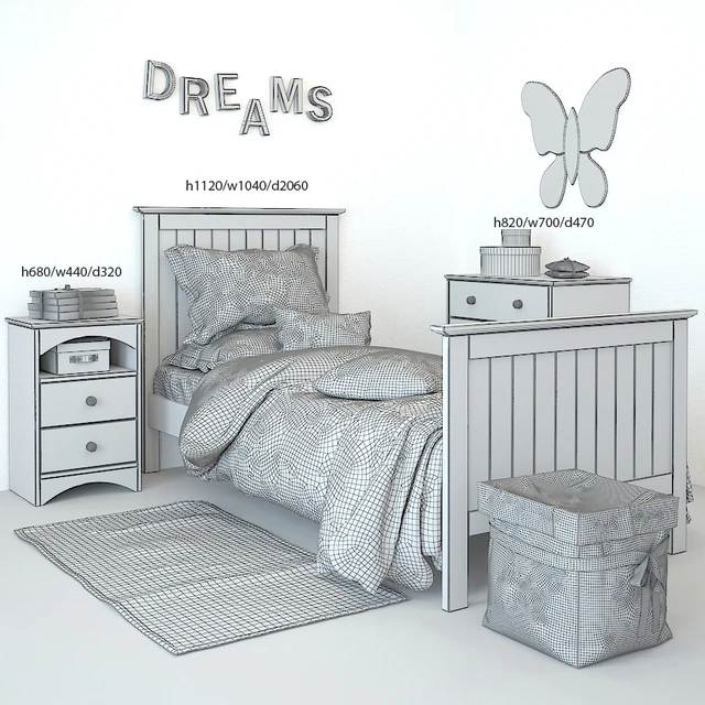 Bed Barney Blue — Descargar