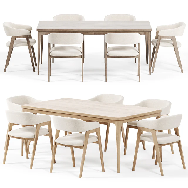 Chelsea Chair, Extensible table New York — Descargar