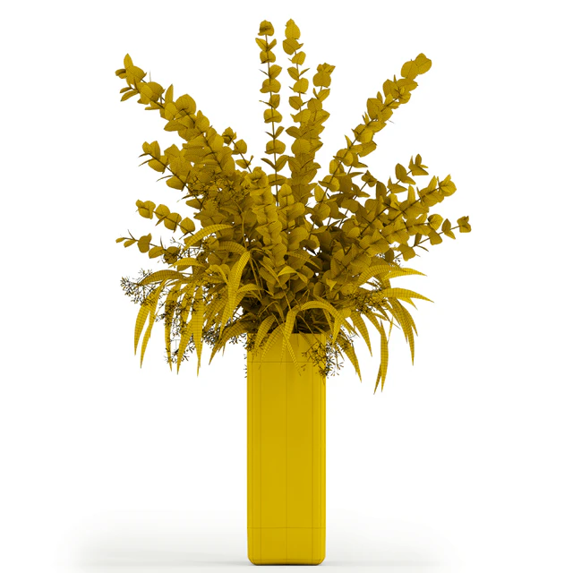 Eucalyptus in tall vase — Скачать