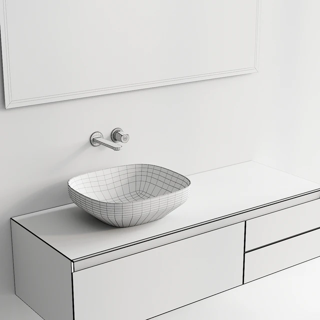 Antonio Lupi Panta Rei Vanity Unit Set 4 — Скачать