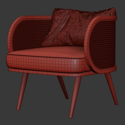 Victoria rattan chair VA30 / Ресторанное кресло из ротанга — Вид 4
