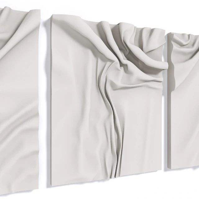 3D plaster panel — Descargar