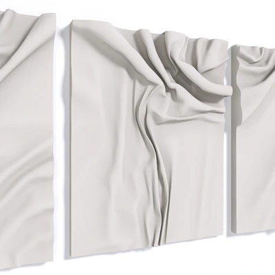 3D plaster panel — Ver 2
