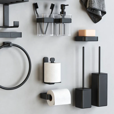Outline bathroom accessories — Ver 4