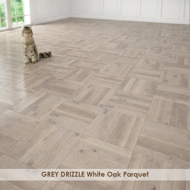 GREY DRIZZLE White Oak Parquet — Descargar