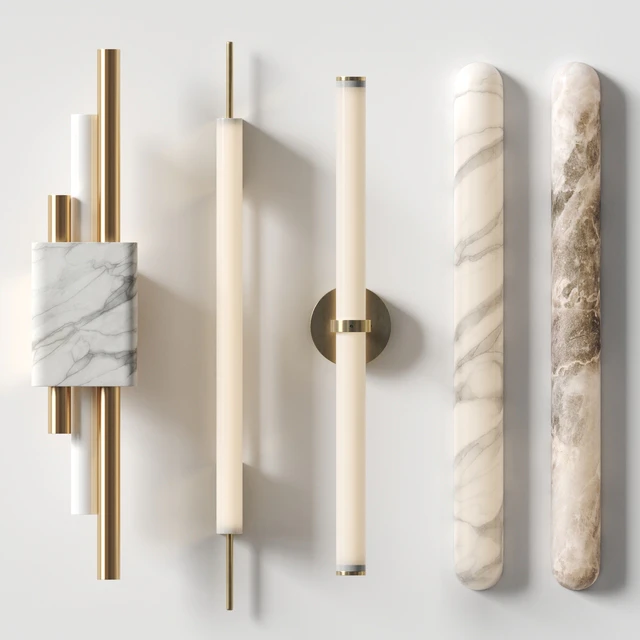 Modern Metier - set of wall lamps — Descargar