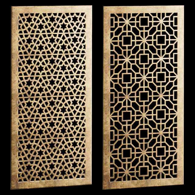 Set of decorative panels 15 — Descargar