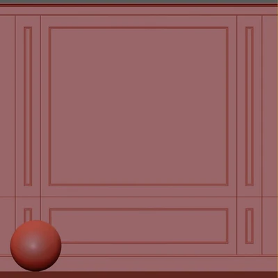 Decorative plaster with molding 221 — View 2