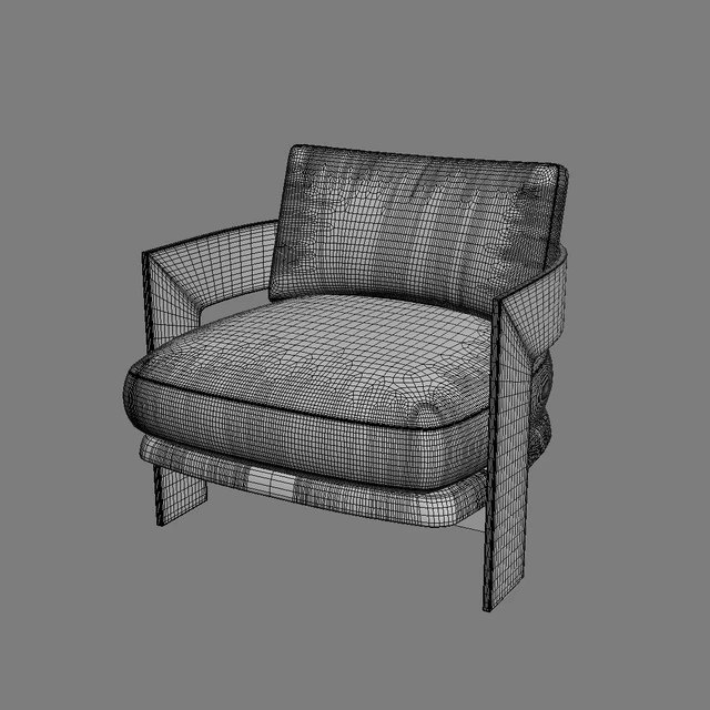 MILO BAUGHMAN MODEL #1948 CHAIR, 1970 - WOOD BASE — Скачать