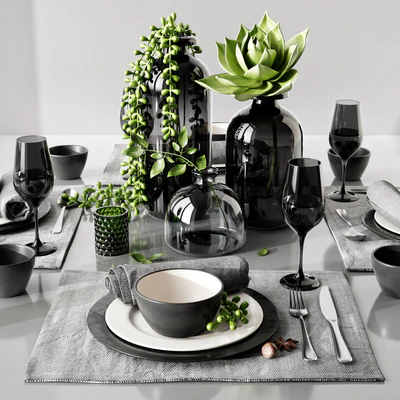 Table setting 3 — View 2