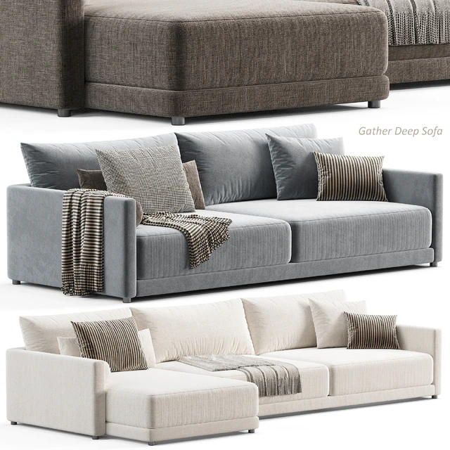 Gather Deep Sofa by Crate&Barrel — Descargar