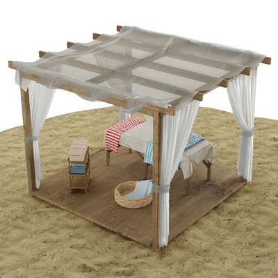 Beach outdoor set 8 — Ver 2