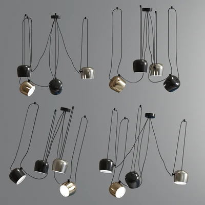 Modern Ceiling Led Suspension Collection — Ver 2