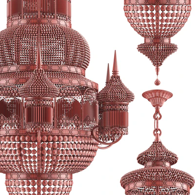 Chandelier Islamic Moroccan Crystal Chandelier Model: CS 7000 — Ver 2