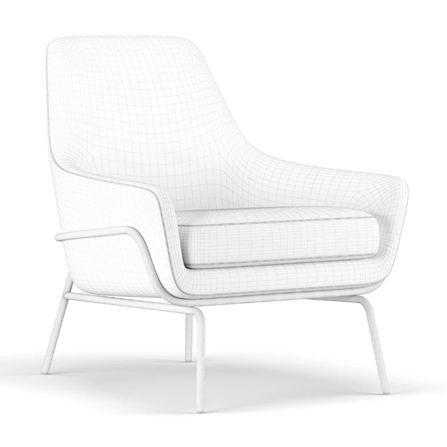 Coco Velvet Lounge Chair — Descargar