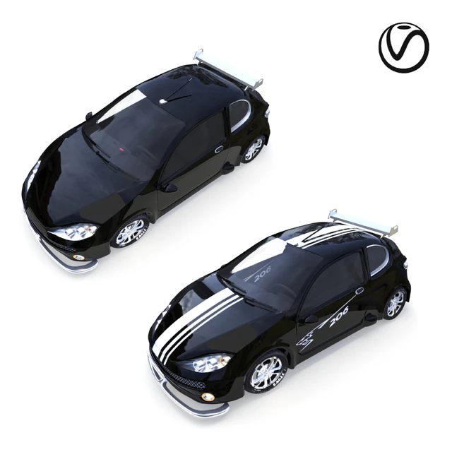 206 Peugeot V8 — Descargar