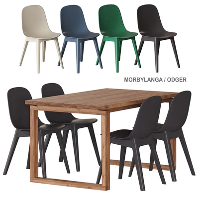 Morbylanga / Odger IKEA Table and chairs — Ver 2