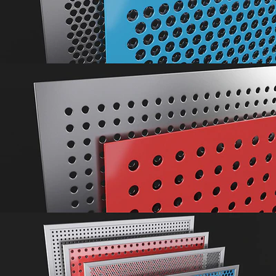 Perforated screens (Rv, Rg) and profiles — Ver 2