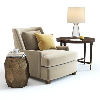 Baker Colin Cab Armchair — Вид 1