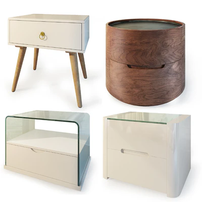 Curbstones from IMODERN (set2). Nightstand, bedside table. — Ver 1