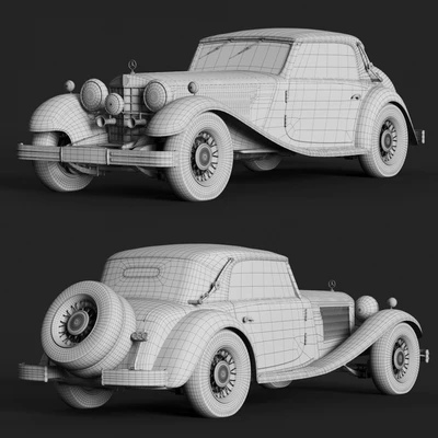 Mercedes Benz 380 Cabriolet — Ver 2