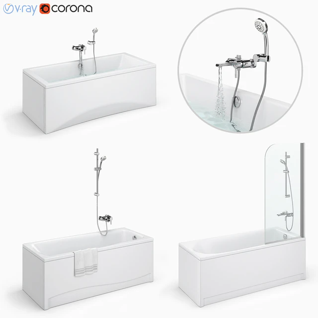 Bath set Cersanit set 24 (Flavia, Intro, Lana) — Descargar